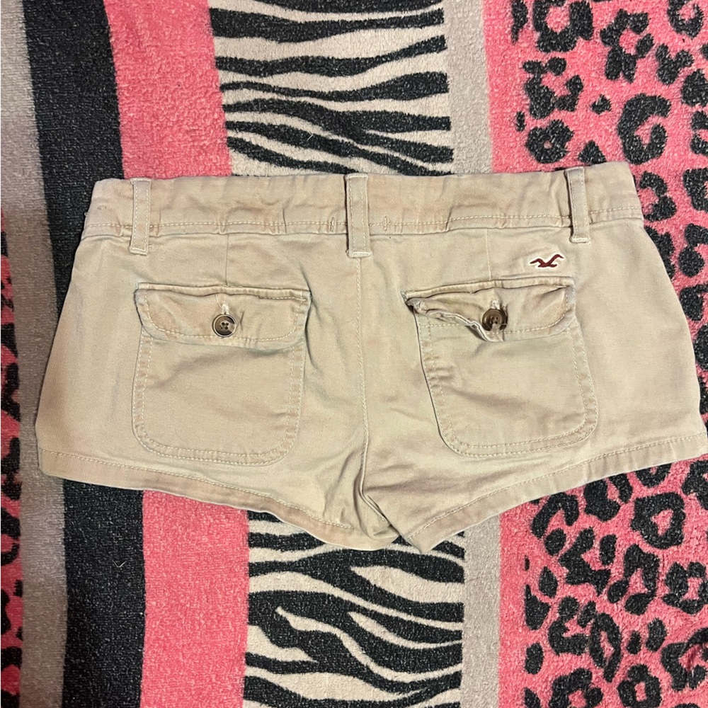 Vintage Hollister ultra low rise booty Jean shorts - Picture 1 of 6